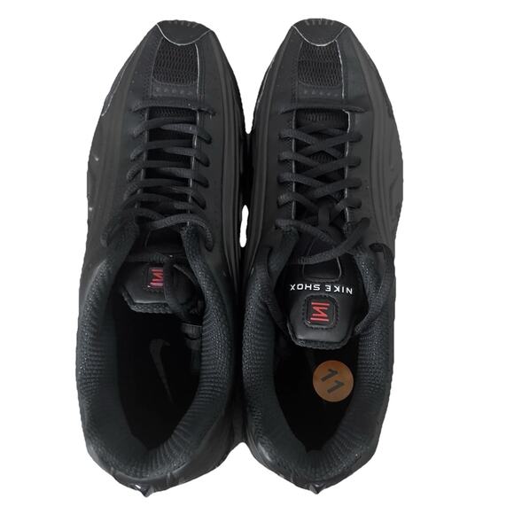 Nike Shox R4 Triple Black HQ1988-001 Sneakers Shoes Mens Size 11 main image 8